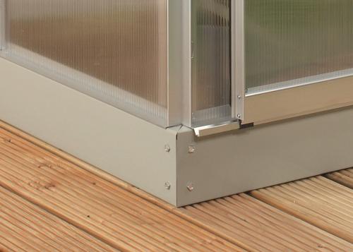 skleník VITAVIA VENUS 2500 PC 4 mm stříbrný