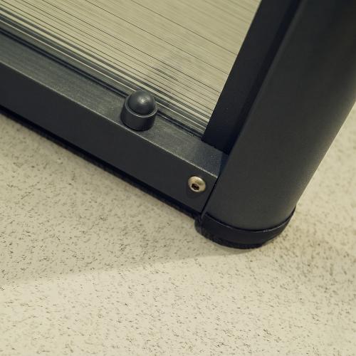 strieška nad dvere LANITPLAST TOPAZ 130/70 antracit