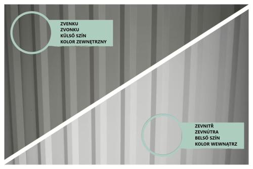 plechový domček KARIBU OSTEN 3 (12522) sivý