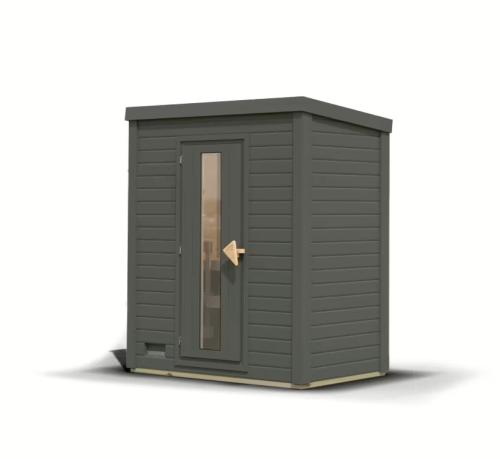 fínska sauna KARIBU HYTTI 0 (356) terragrau
