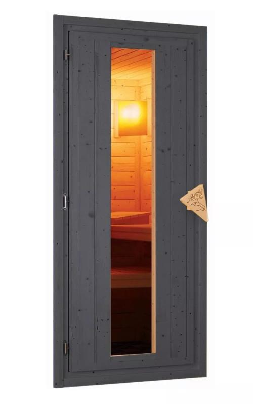 fínska sauna KARIBU HYTTI 0 (356) terragrau