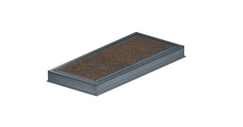vyvýšený záhon LANITPLAST ARBACH 8080 1-set