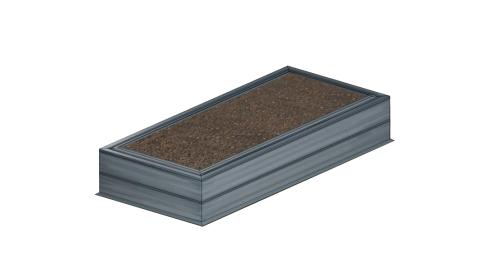 vyvýšený záhon LANITPLAST ARBACH 25090 2-set