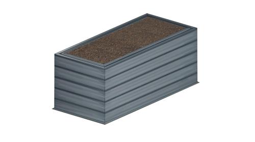 vyvýšený záhon LANITPLAST ARBACH 13080 5-set