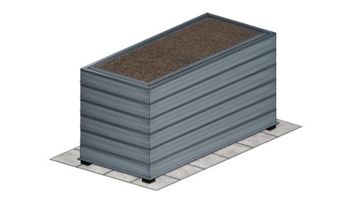 vyvýšený záhon LANITPLAST ARBACH 10040 6-set