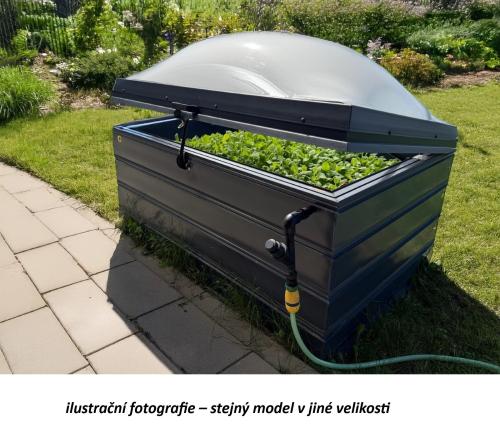 vyvýšený záhon LANITPLAST ARBACH 18080 3-set