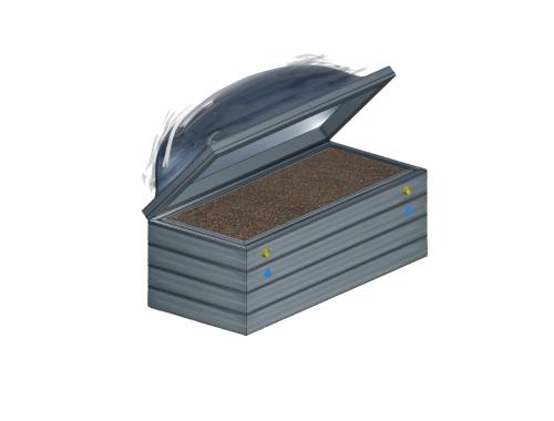 vyvýšený záhon LANITPLAST ARBACH 13080 4-set