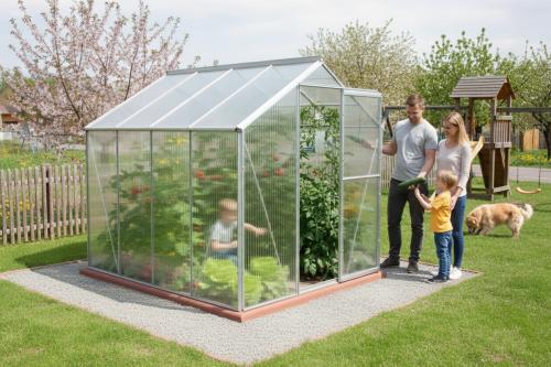 skleník LANITPLAST LIMES Viva V6/4 1,97x4 m PC 4 mm