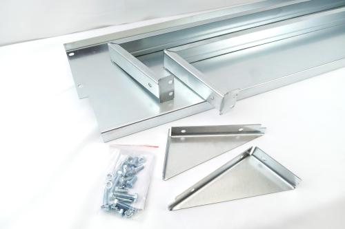 plechová polica LANITPLAST LIMES VIVA V6 - dĺžka 1 m