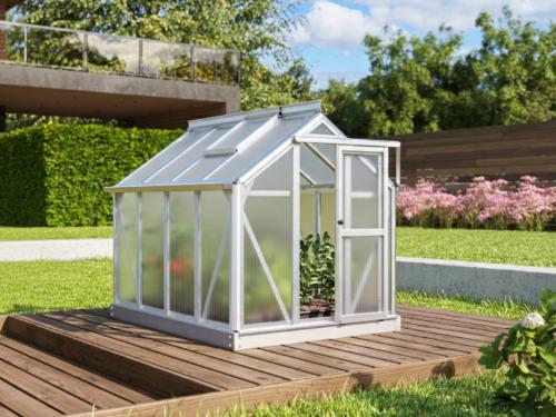 miniskleník VITAVIA MERLIN PC 4 mm strieborný (2851)