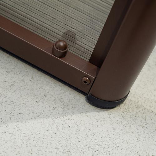 strieška nad dvere LANITPLAST TOPAZ 130/70 hnedá